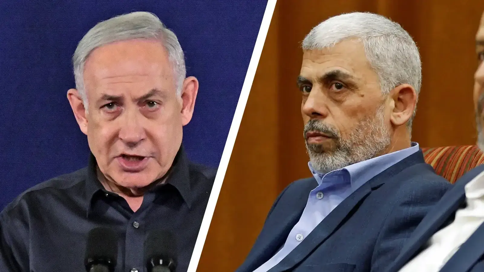 ראש הממשלה בנימין נתניהו , יחיא סינוואר ראש הממשלה בנימין נתניהו , יחיא סינוואר