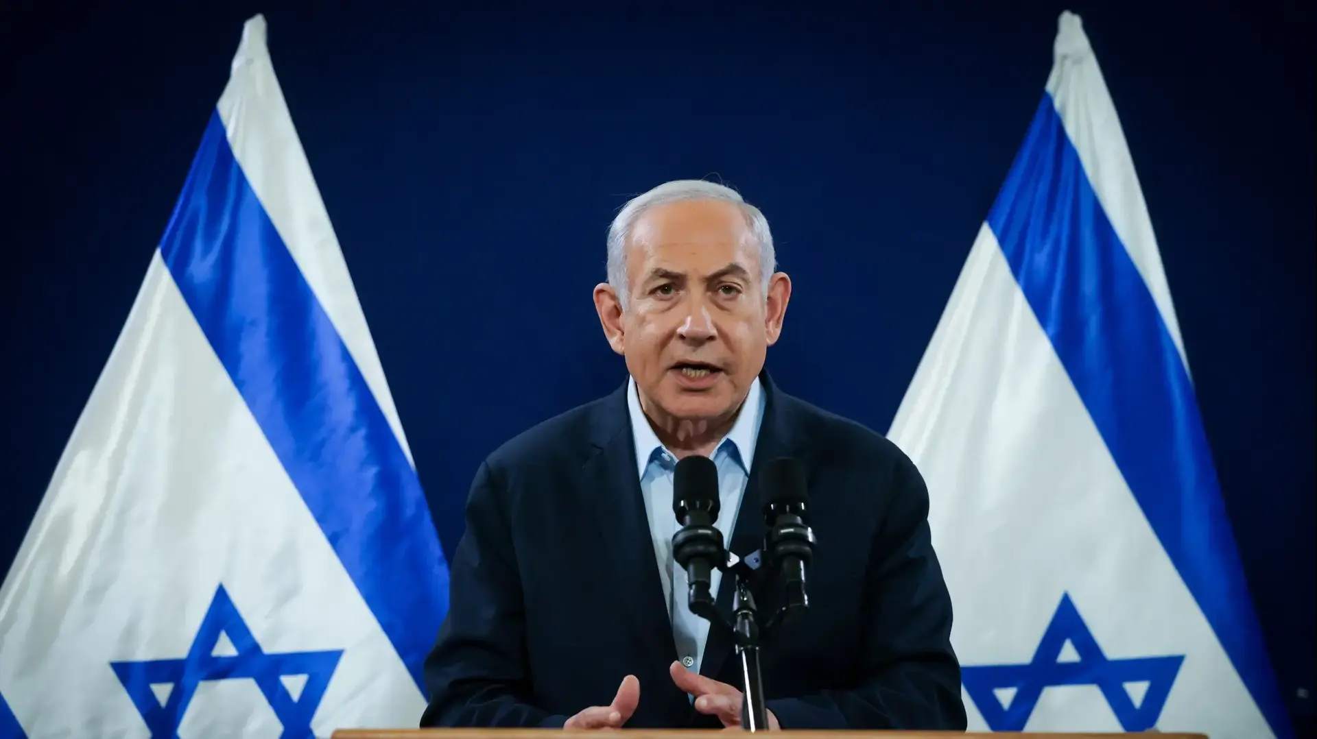 רה"מ בנימין נתניהו במסע"ת ערב שחרור החטופים, 22 בנובמבר 2023 רה"מ בנימין נתניהו במסע"ת ערב שחרור החטופים, 22 בנובמבר 2023
