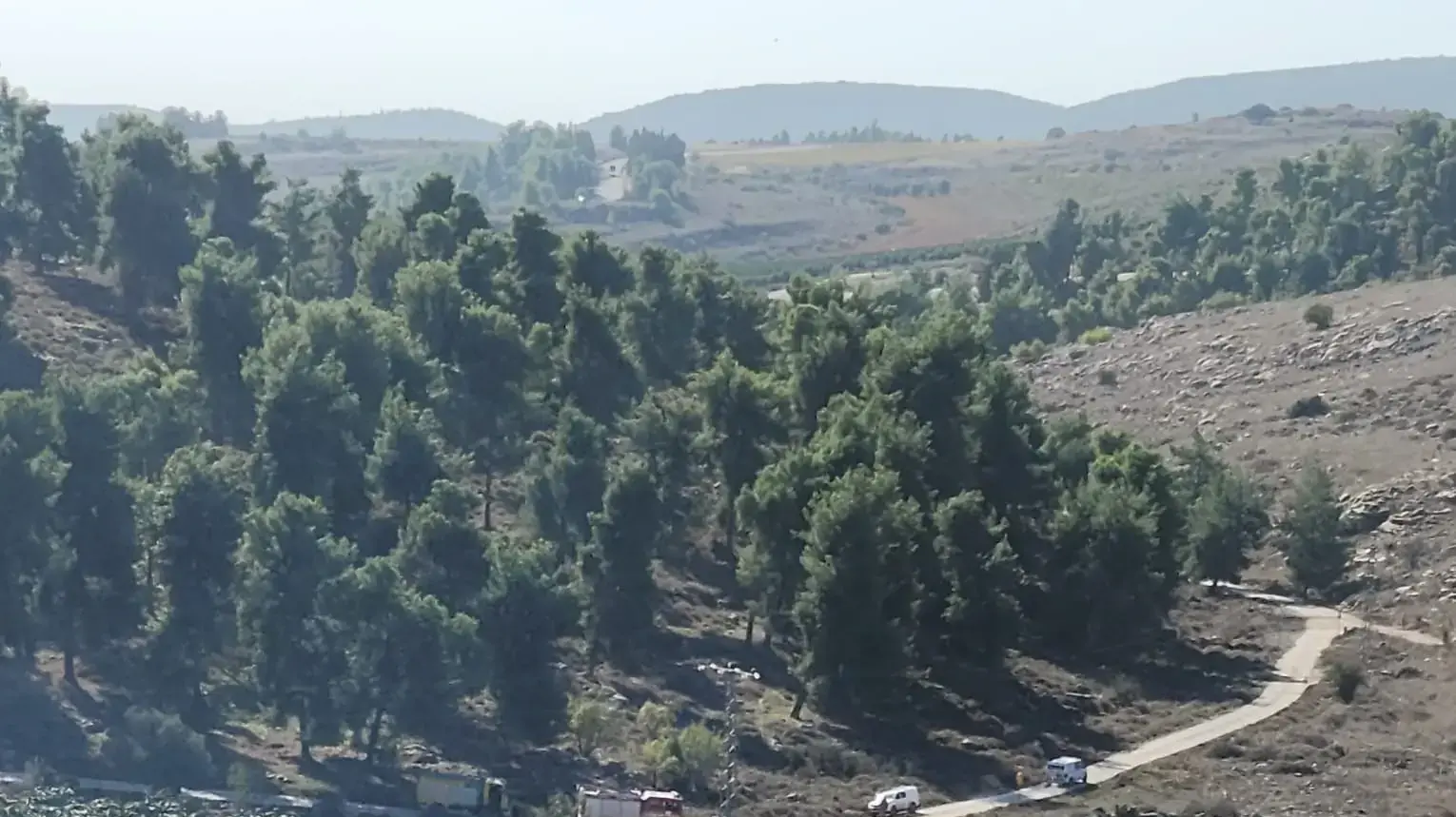 פגיעת נ"ט במבנים במנרה. 23.11.23 פגיעת נ"ט במבנים במנרה. 23.11.23