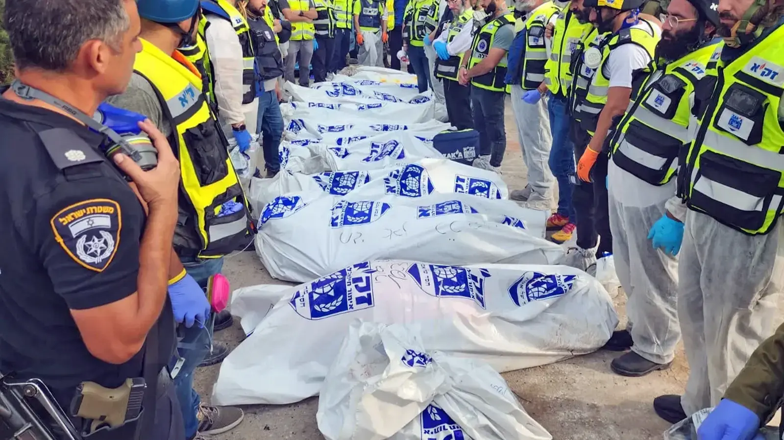 פעילות אנשי זק"א לפינוי גופות חללים במהלך חרבות ברזל פעילות אנשי זק"א לפינוי גופות חללים במהלך חרבות ברזל