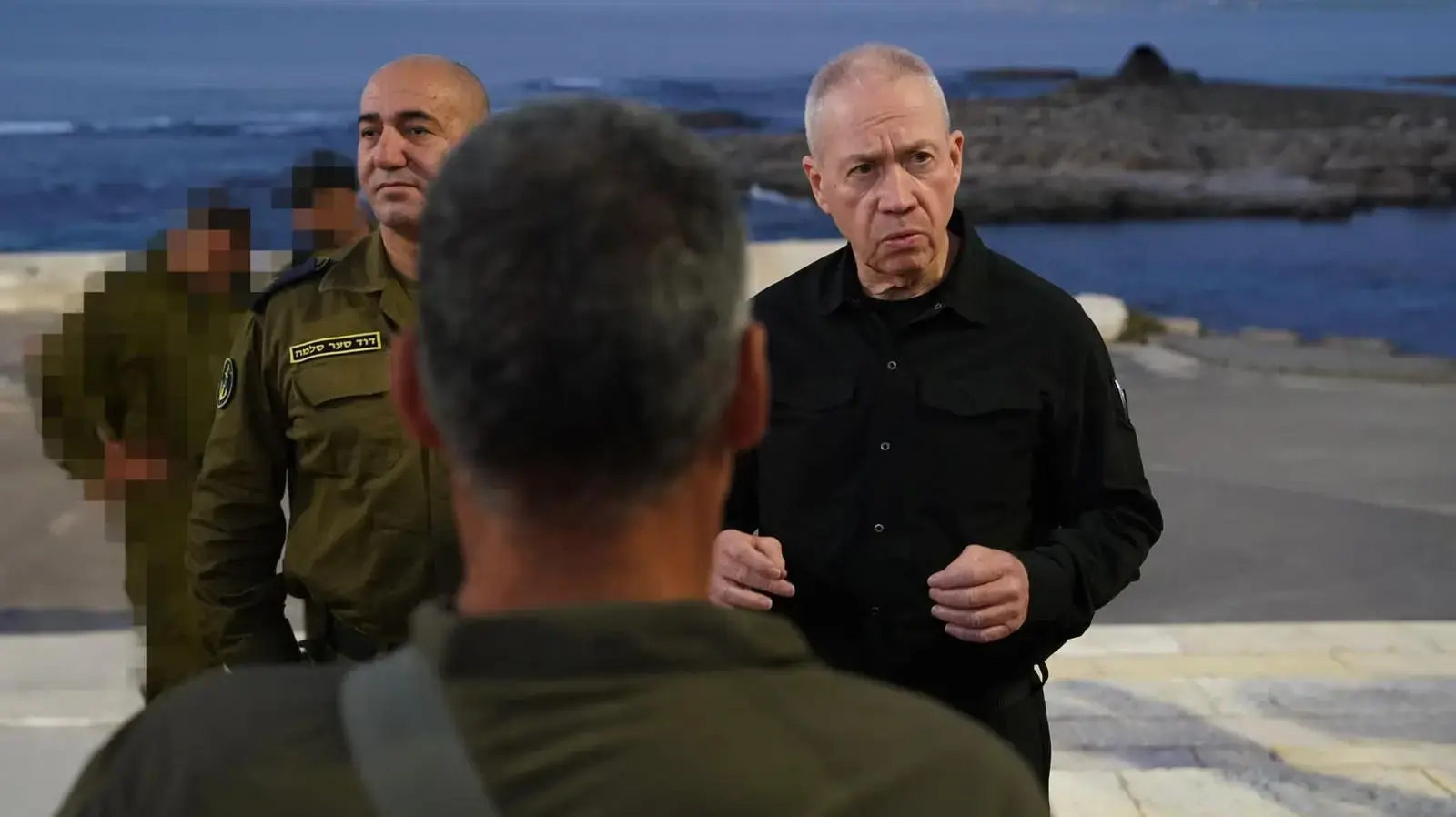 שר הביטחון יואב גלנט בבסיס שייטת 13, 23 בנובמבר 2023
