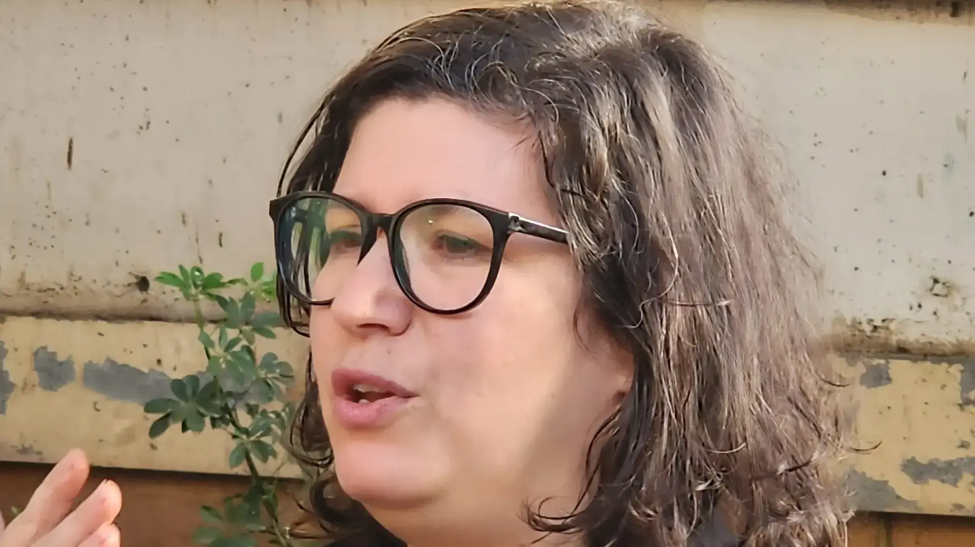 שרון ליפשיץ בתה של החטופה יוכבד ליפשיץ. 24 בנובמבר 2023
שרון ליפשיץ בתה של החטופה יוכבד ליפשיץ. 24 בנובמבר 2023