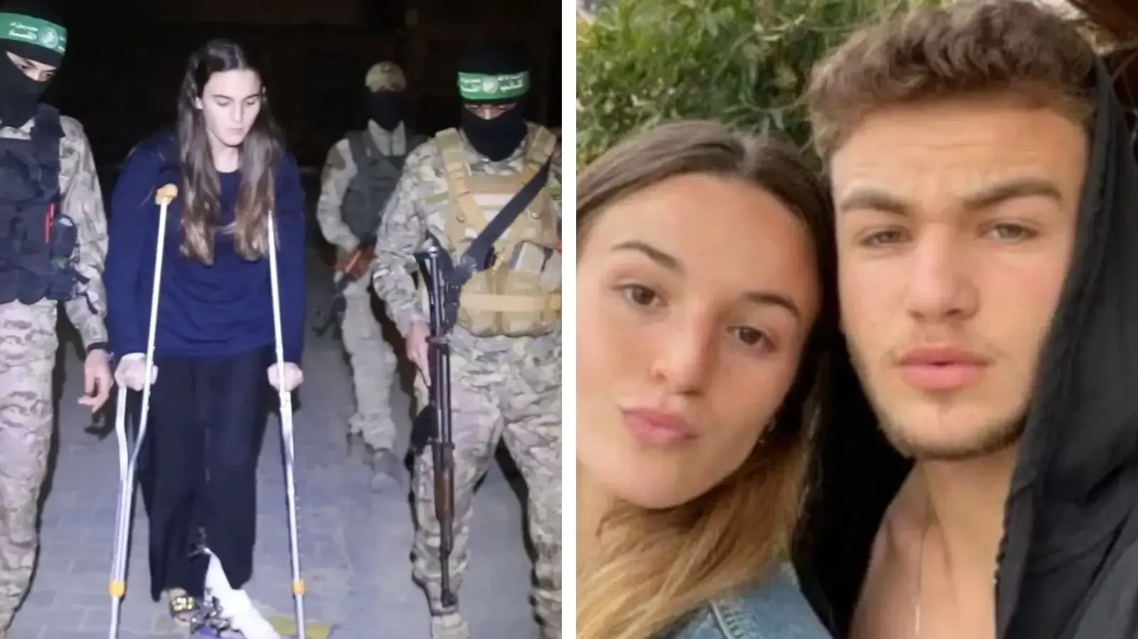 מיה ואיתי רגב שנחטפו לעזה