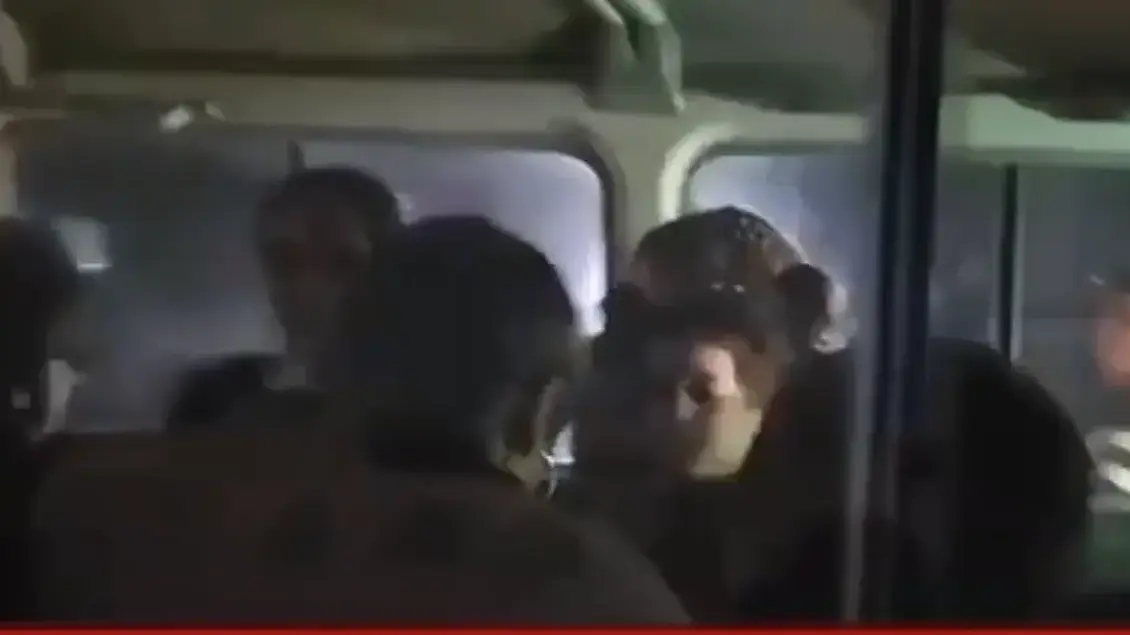 תיעוד ראשון של שחרור החטופים מרצועת עזה (הפעימה השלישית). 26 בנובמבר 2023 תיעוד ראשון של שחרור החטופים מרצועת עזה (הפעימה השלישית). 26 בנובמבר 2023