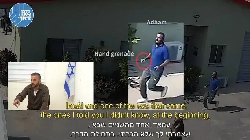 מצלמות האבטחה שמתעדות אותם בעת חטיפת האזרחים הזרים ובעת הכנסתם לבית החולים שיפא 27.11.23 מצלמות האבטחה שמתעדות אותם בעת חטיפת האזרחים הזרים ובעת הכנסתם לבית החולים שיפא 27.11.23