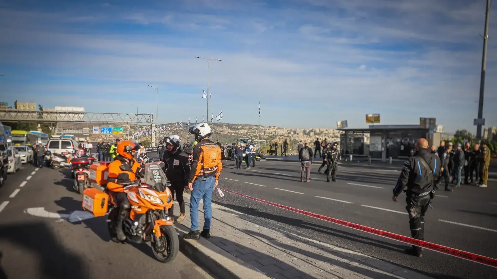 זירת פיגוע ירי, ירושלים, 30 בנובמבר 2023 זירת פיגוע ירי, ירושלים, 30 בנובמבר 2023