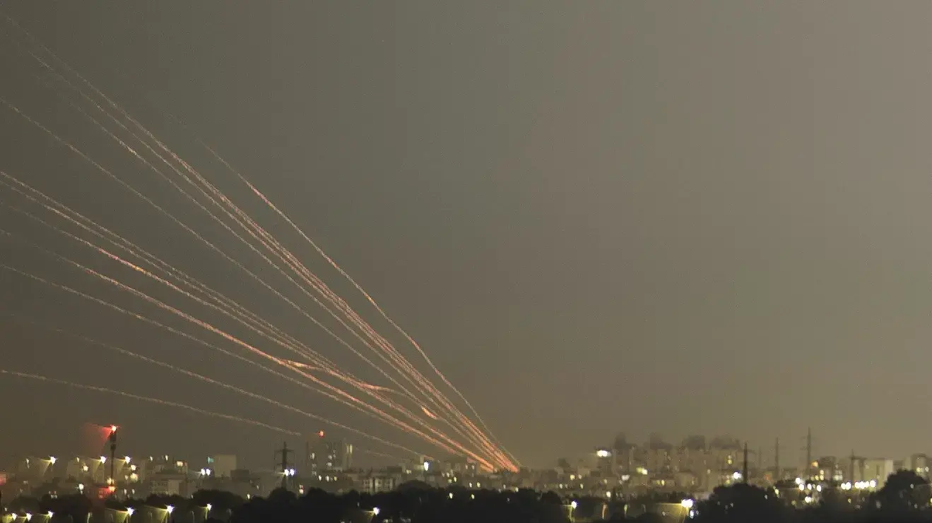 שיגורי רקטות מרצועת עזה. 2 בדצמבר 2023 שיגורי רקטות מרצועת עזה. 2 בדצמבר 2023