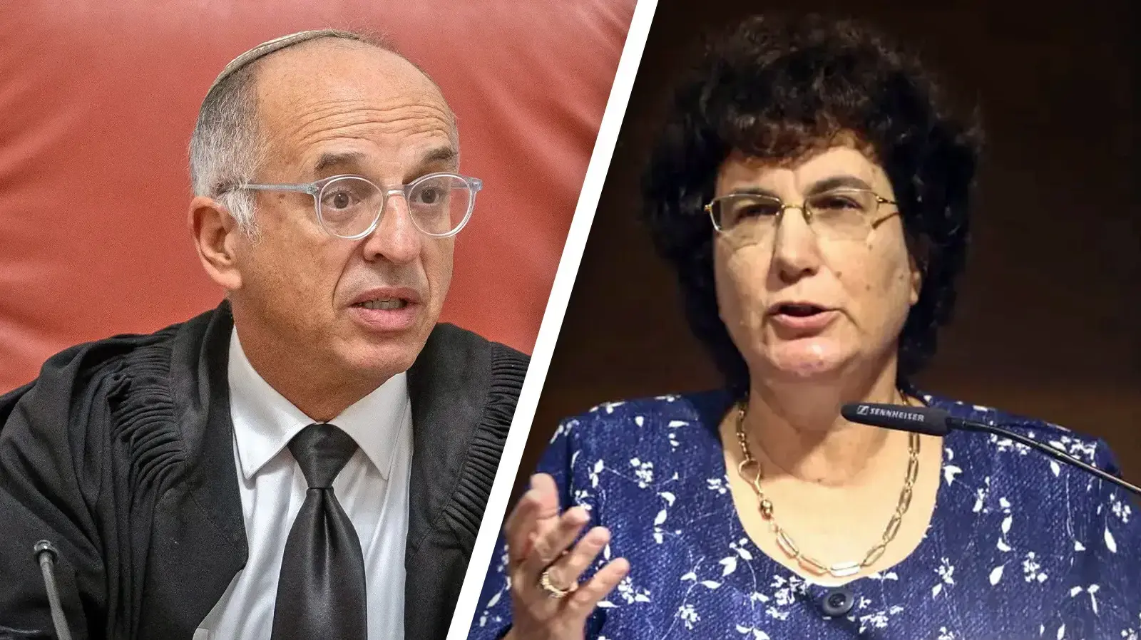 שופטת בית המשפט העליון דפנה ברק ארז 
שופט בית המשפט העליון נעם סולברג