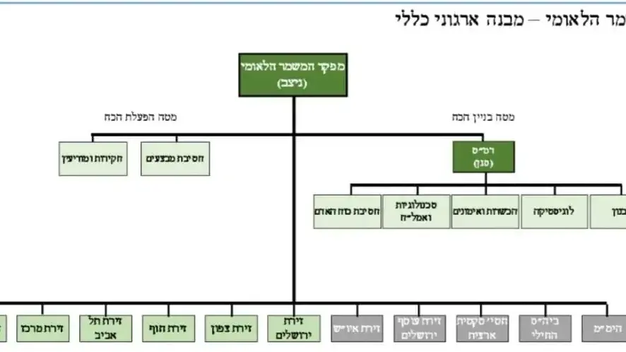 המשמר הלאומי - מבנה כללי מוצע המשמר הלאומי - מבנה כללי מוצע
