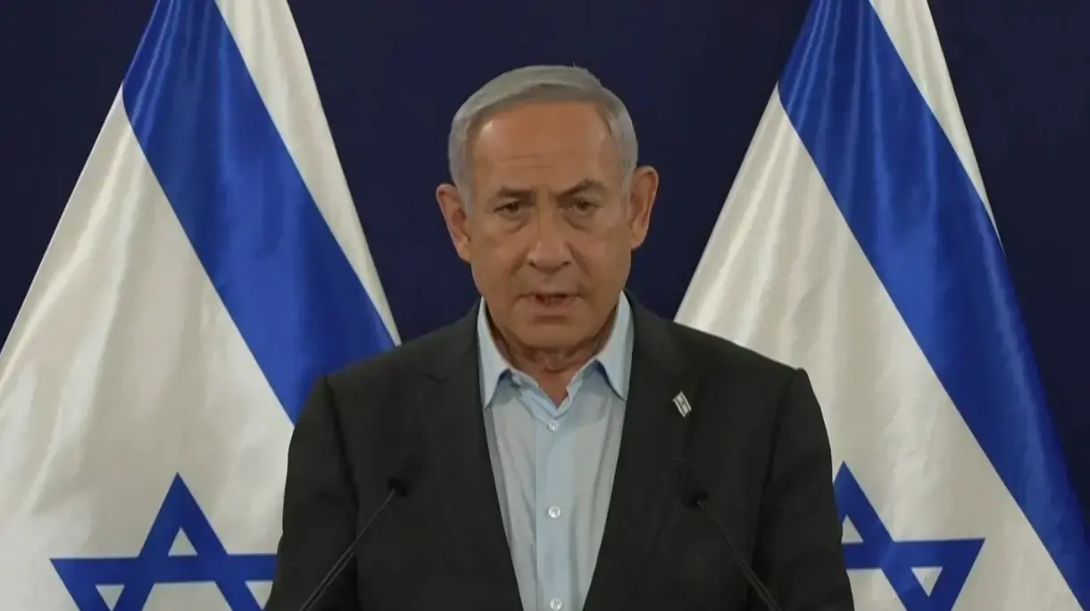 רה"מ בנימין נתניהו במסיבת עיתונאים. 05.12.2023 רה"מ בנימין נתניהו במסיבת עיתונאים. 05.12.2023
