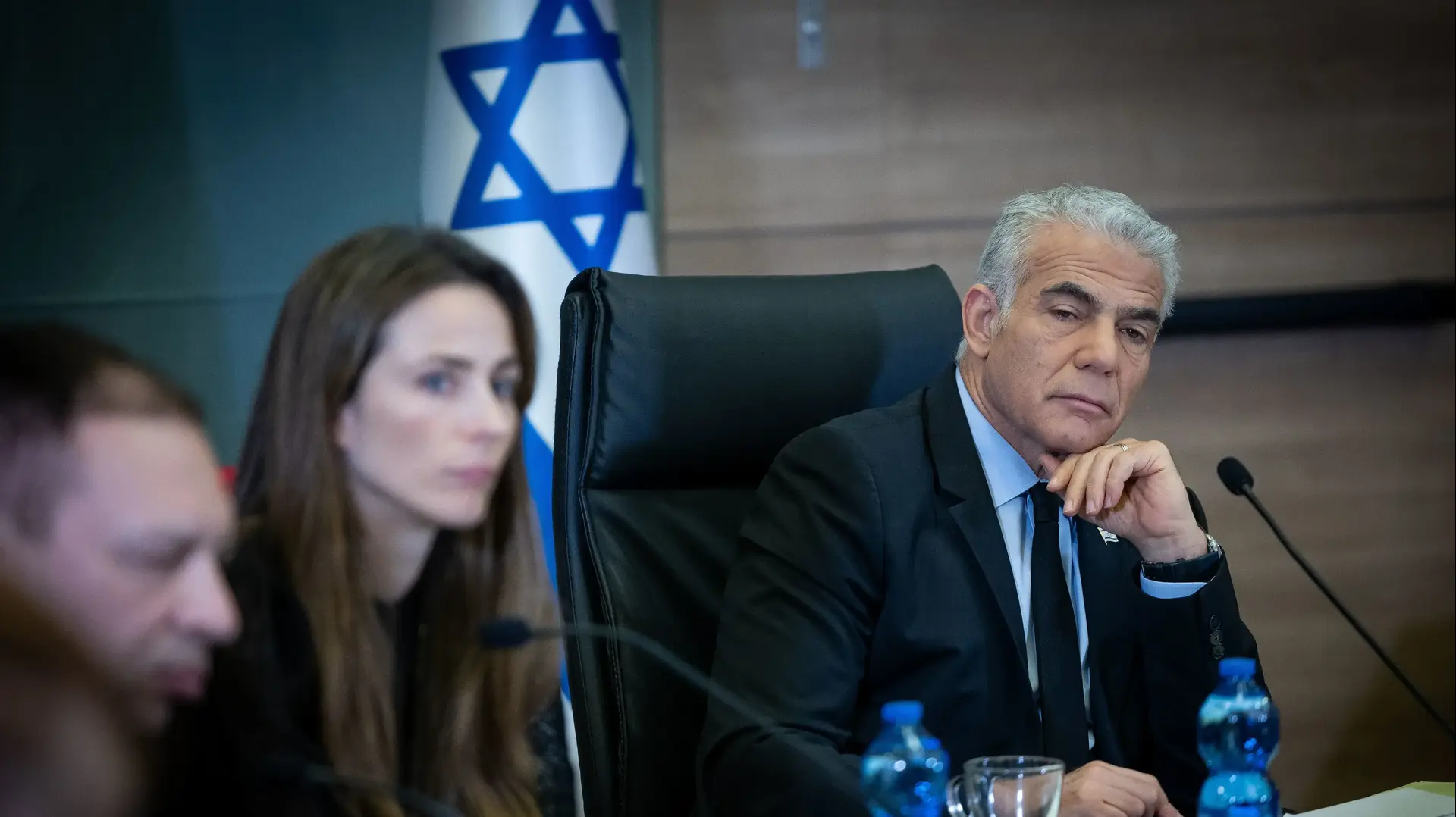 יאיר לפיד, מירב כהן, כנס חירום בנושא המחדל התקציבי 2023-2024, 6 בדצמבר 2023 יאיר לפיד, מירב כהן, כנס חירום בנושא המחדל התקציבי 2023-2024, 6 בדצמבר 2023