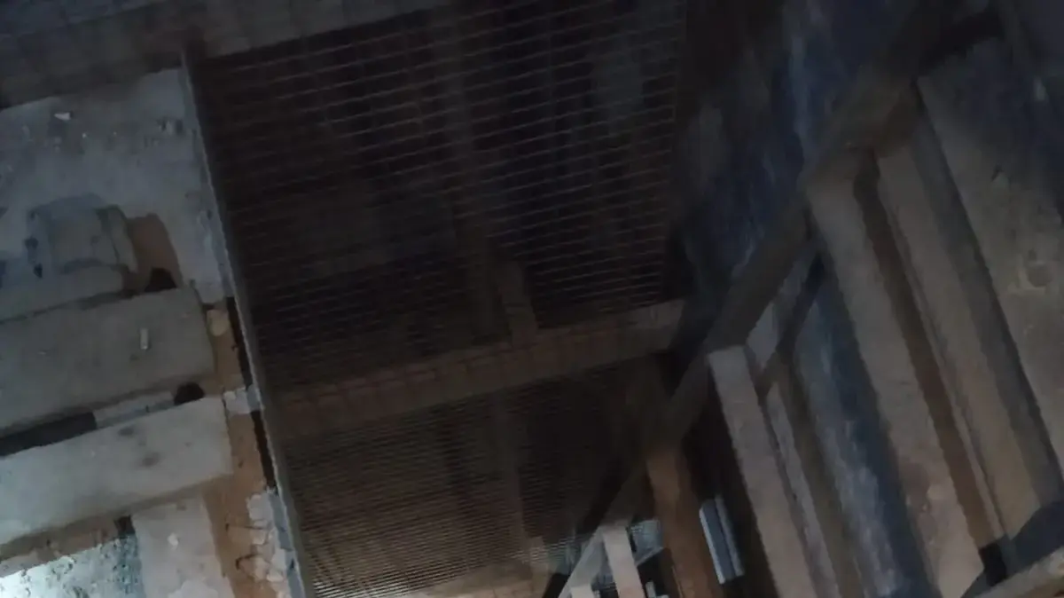 פירי מנהרה שנחשפו בשג'עייה פירי מנהרה שנחשפו בשג'עייה