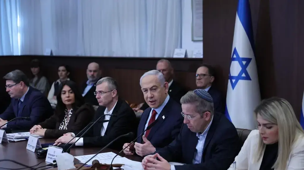 ישיבת ממשלה, משרד רה"מ, ירושלים. 10 בדצמבר 2023