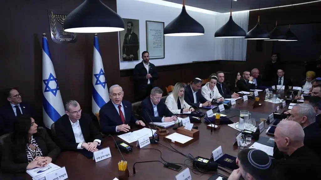 ישיבת ממשלה, משרד רה"מ, ירושלים. 10 בדצמבר 2023 ישיבת ממשלה, משרד רה"מ, ירושלים. 10 בדצמבר 2023