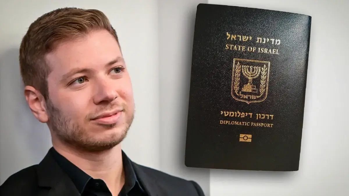 יאיר נתניהו, דרכון דיפלומטי
