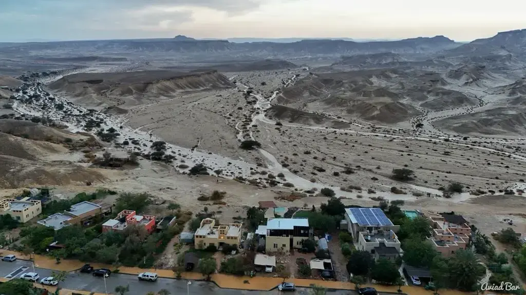 גשם, ושיטפון בנחל עשוש, בצופר הערבה התיכונה, 11 בדצמבר 2023 גשם, ושיטפון בנחל עשוש, בצופר הערבה התיכונה, 11 בדצמבר 2023