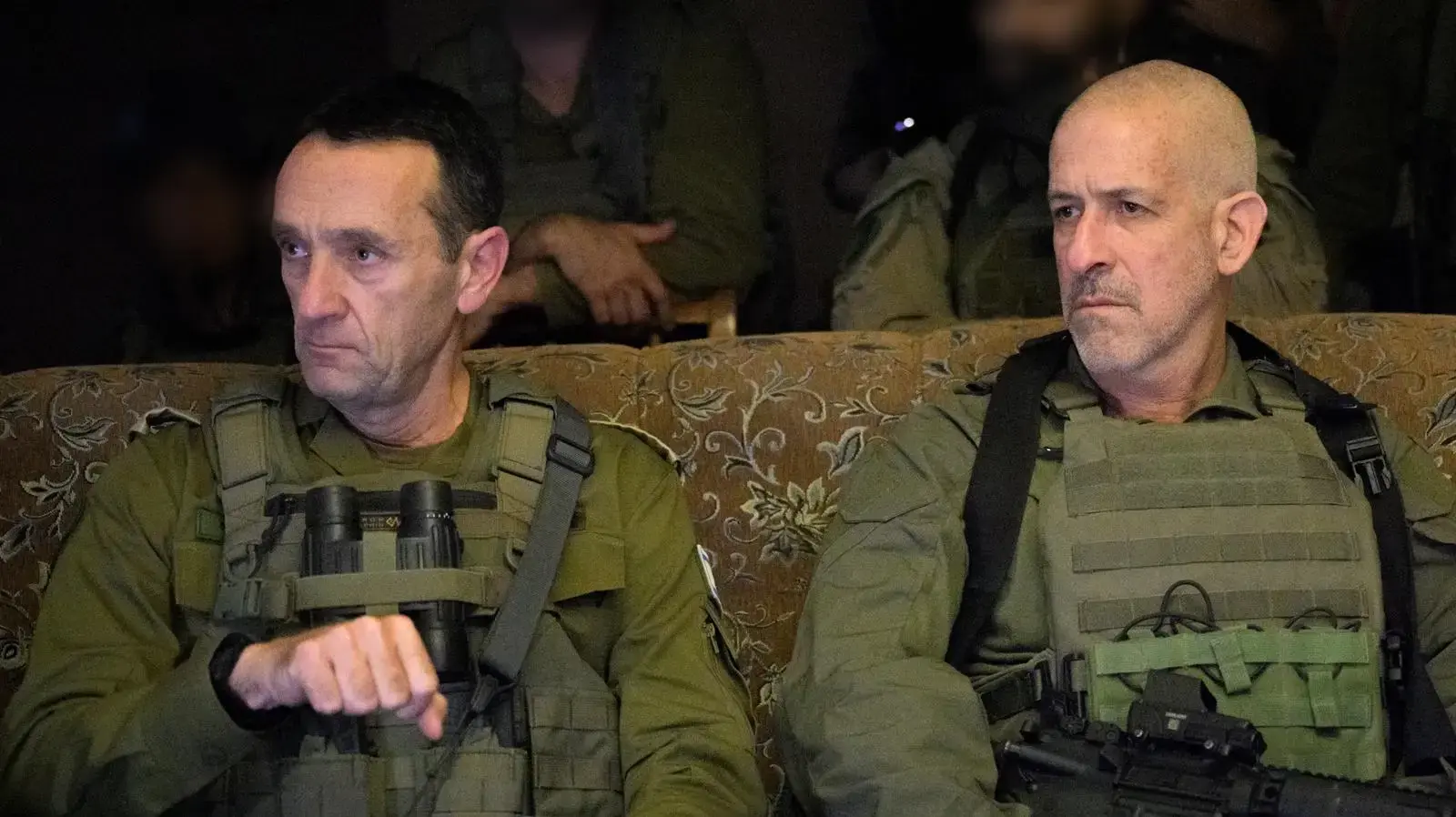 הרמטכ״ל וראש השב״כ בחאן יונס. 11 בדצמבר 2023 הרמטכ״ל וראש השב״כ בחאן יונס. 11 בדצמבר 2023