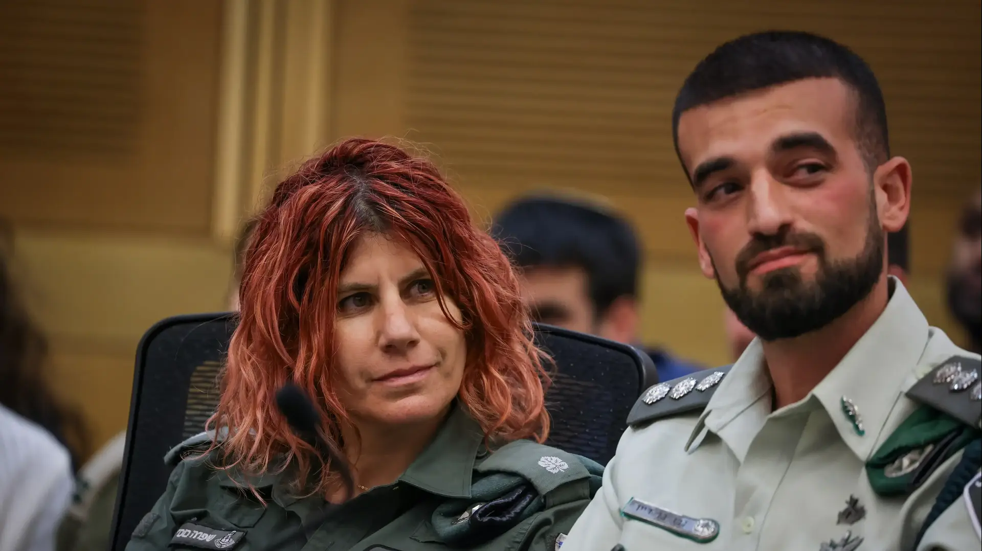מפגש עדויות וסיפורי גבורה של אנשי כוחות הביטחון - בכנסת. 13 בדצמבר 2023 
