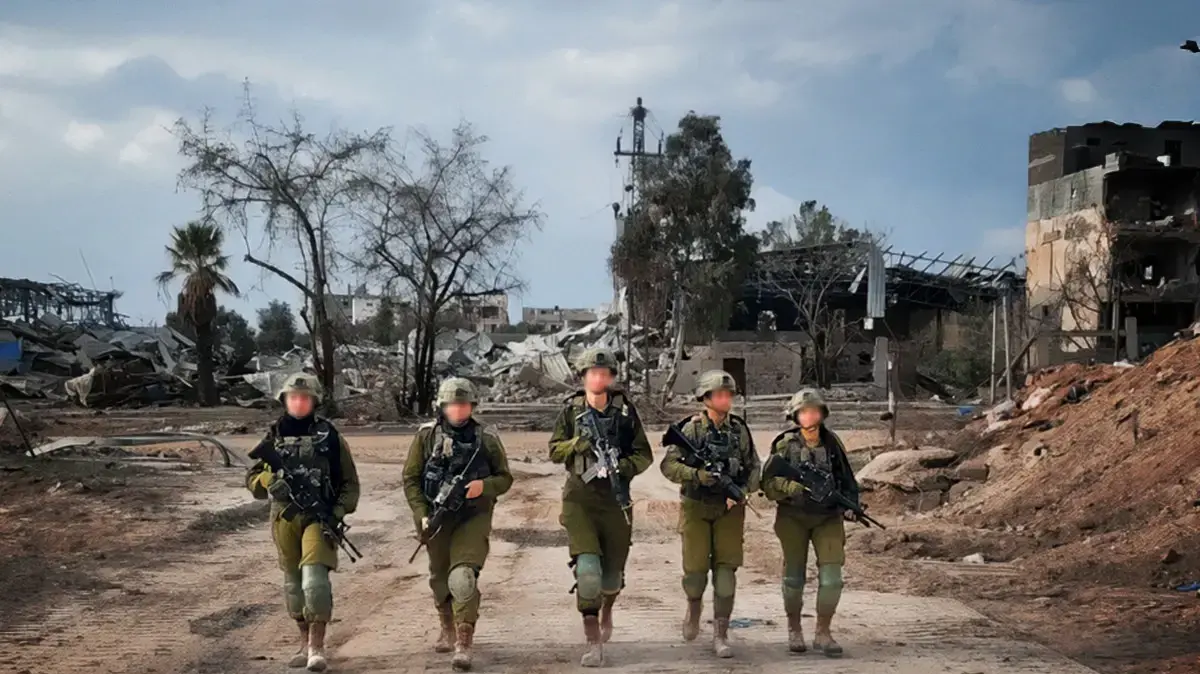 חיילות בעזה