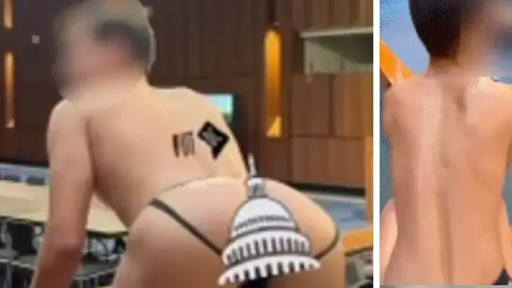 עובד בקונגרס פוטר לאחר שנתפס מצלם פורנו בסנאט האמריקני עובד בקונגרס פוטר לאחר שנתפס מצלם פורנו בסנאט האמריקני