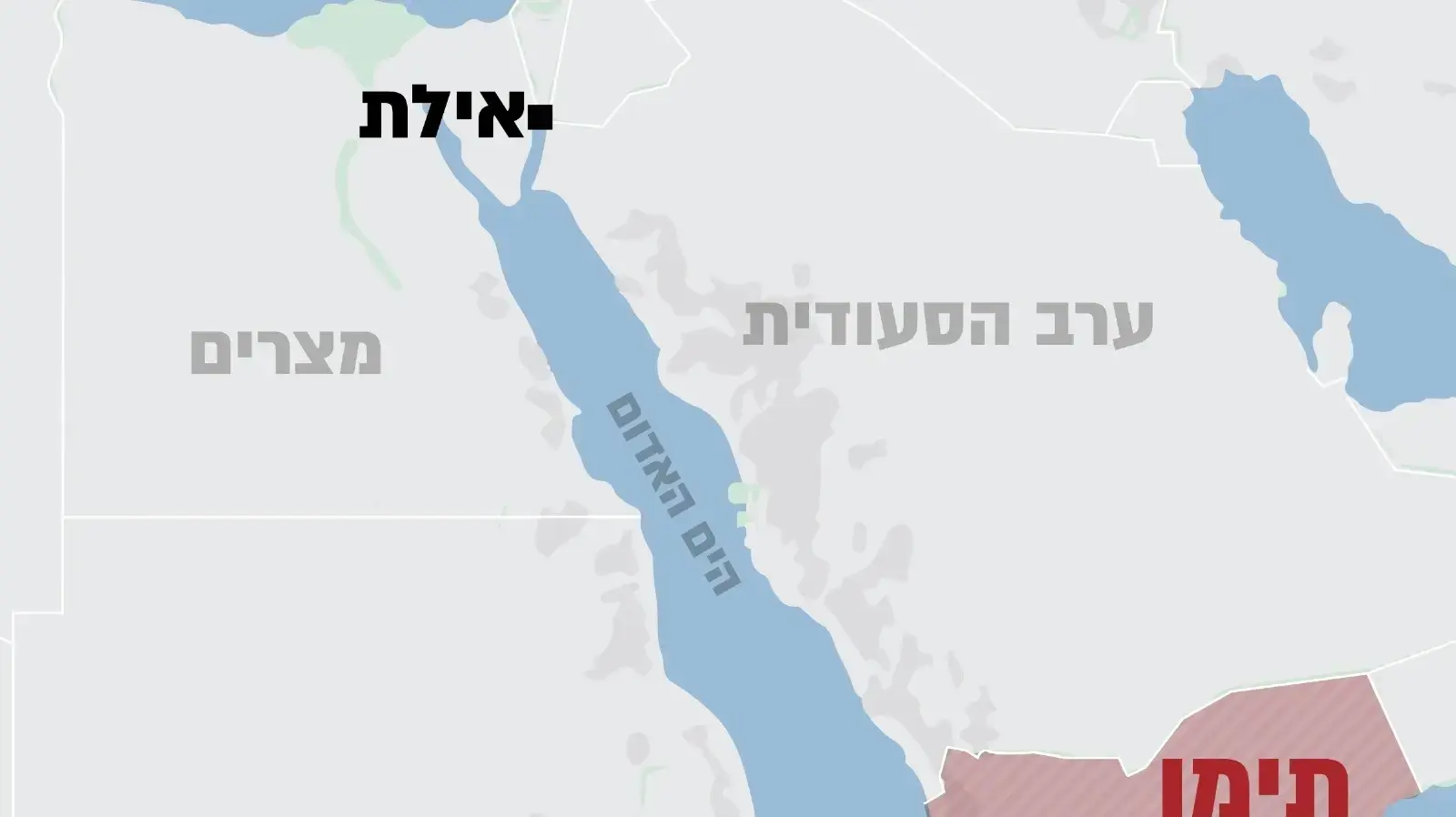 מפת הים האדום מפת הים האדום