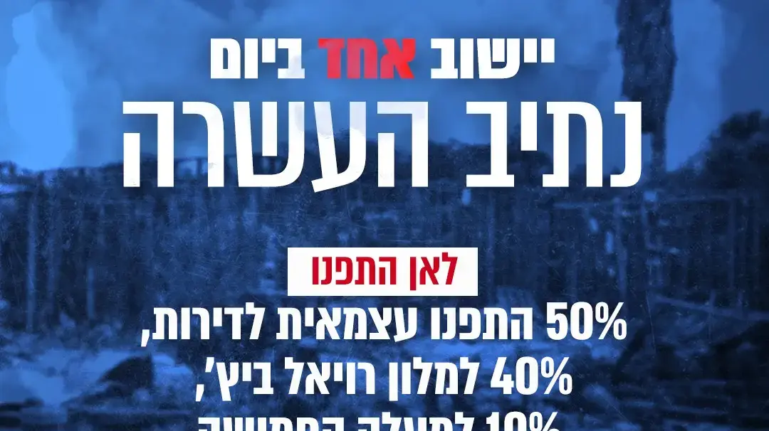 יישוב אחד ביום - מושב נתיב העשרה יישוב אחד ביום - מושב נתיב העשרה