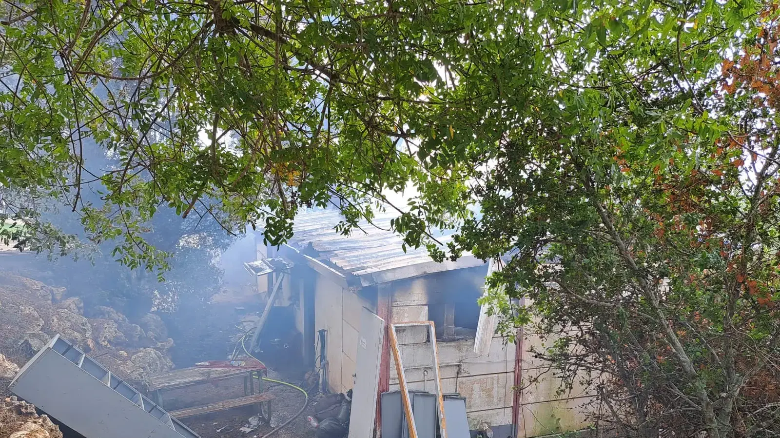 הרס בקיבוץ מנרה, 22 לדצמבר 2023 הרס בקיבוץ מנרה, 22 לדצמבר 2023