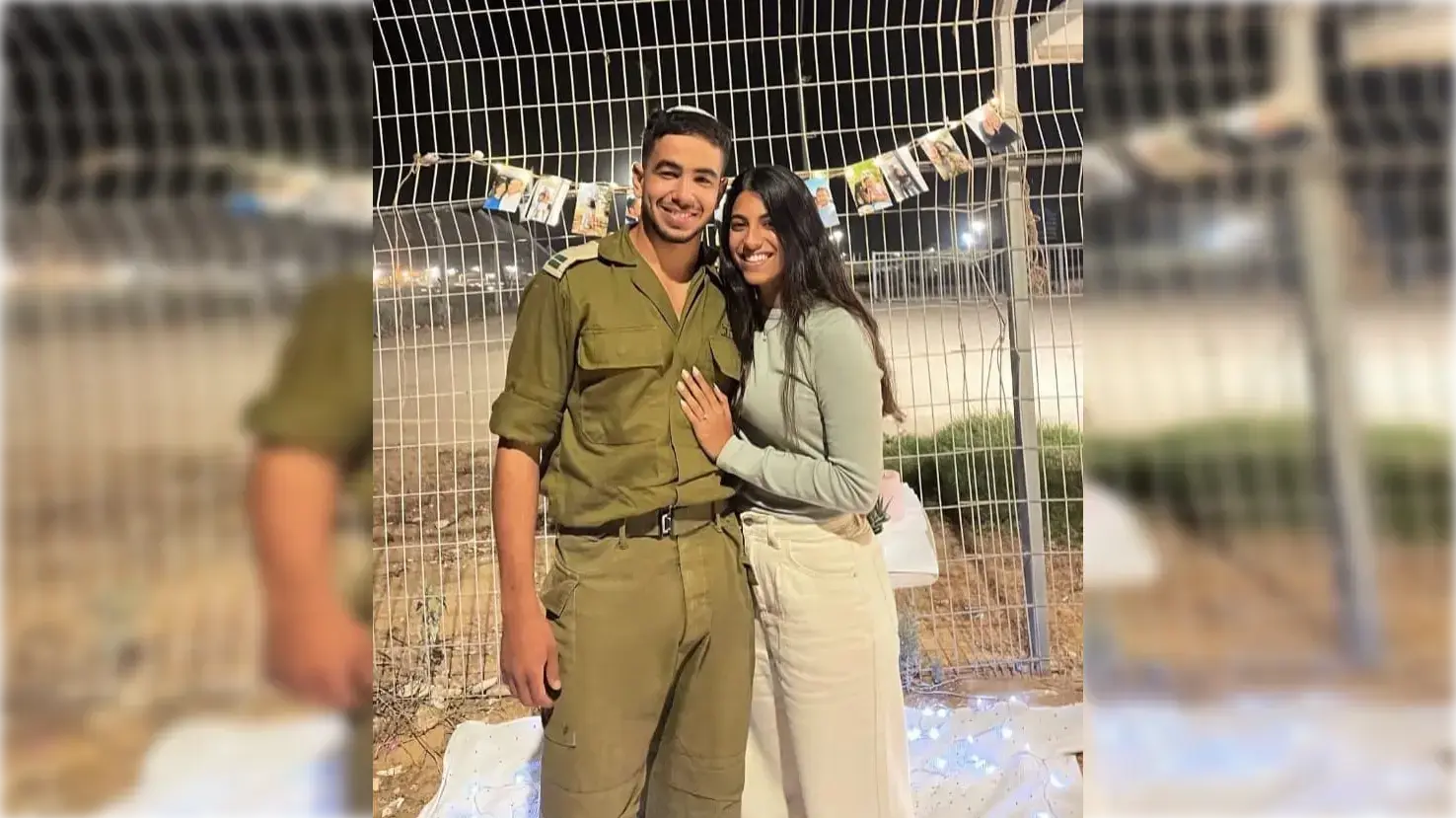 אושרי משה בוצחק עם ארוסתו רביד אושרי משה בוצחק עם ארוסתו רביד
