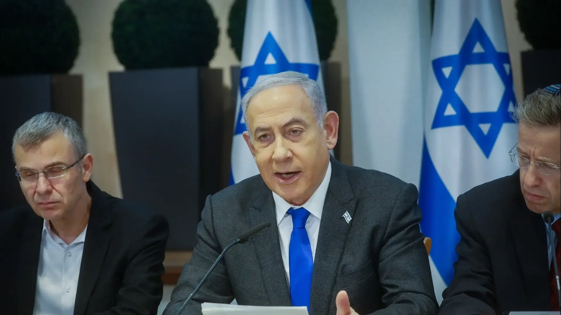 רה"מ בנימין נתניהו, ישיבת ממשלה, 24 בדצמבר 2023 רה"מ בנימין נתניהו, ישיבת ממשלה, 24 בדצמבר 2023
