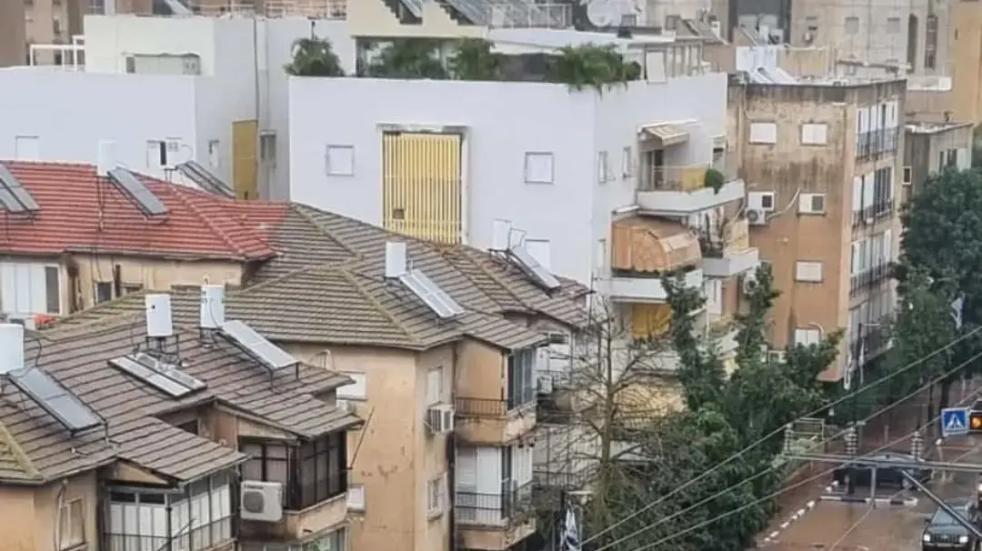 שדרות ירושלים ברמת גן. 24 בדצמבר 2023 