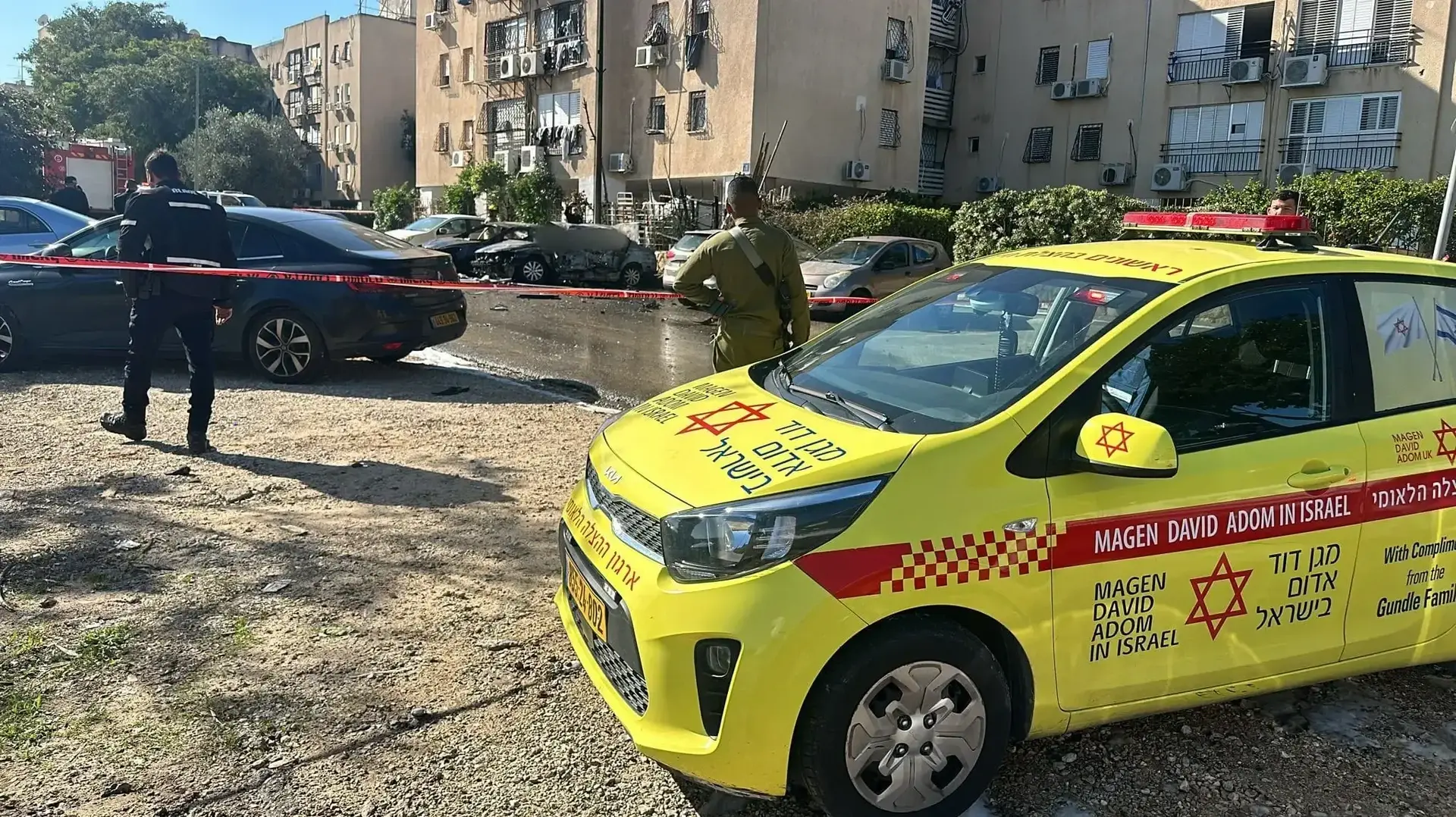 פיצוץ רכב בנתניה. 26 בדצמבר 2023 פיצוץ רכב בנתניה. 26 בדצמבר 2023