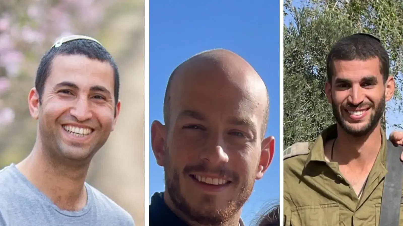 רס"ר מאור לביא, סרן (מיל') שאול גרינגליק, רס"ן שי שמריז רס"ר מאור לביא, סרן (מיל') שאול גרינגליק, רס"ן שי שמריז