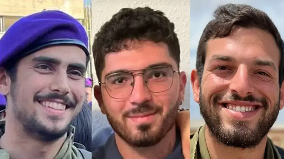 סגן ירון אליעזר צ׳יטיז, סמ״ר איתי בוטון וסמ״ר אפרים יכמן, שנפלו בקרב בצפון רצועת עזה. 27 בדצמבר 2023 סגן ירון אליעזר צ׳יטיז, סמ״ר איתי בוטון וסמ״ר אפרים יכמן, שנפלו בקרב בצפון רצועת עזה. 27 בדצמבר 2023