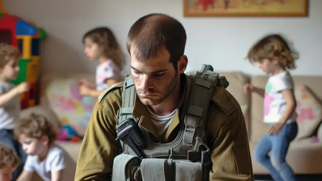 חייל מילואים. אילוסטרציה חייל מילואים. אילוסטרציה