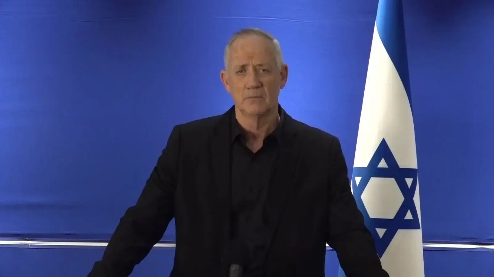 הצהרת יו"ר המחנה הממלכתי בני גנץ הצהרת יו"ר המחנה הממלכתי בני גנץ