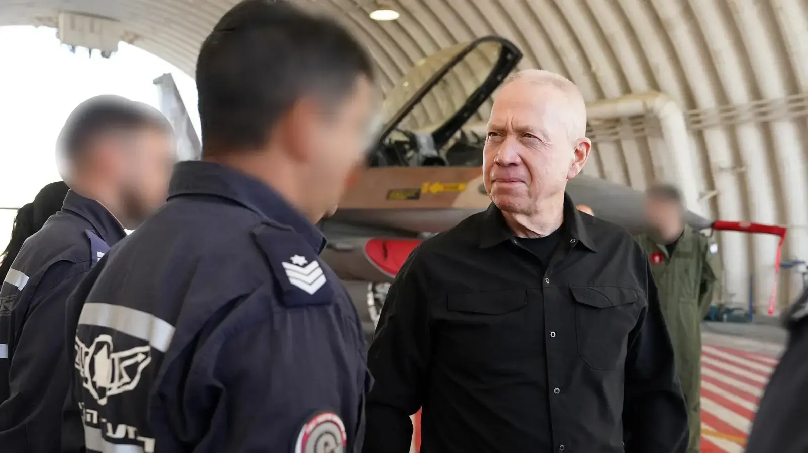שר הביטחון יואב גלנט בביקור ברמת דוד, 29 בדצמבר 2023