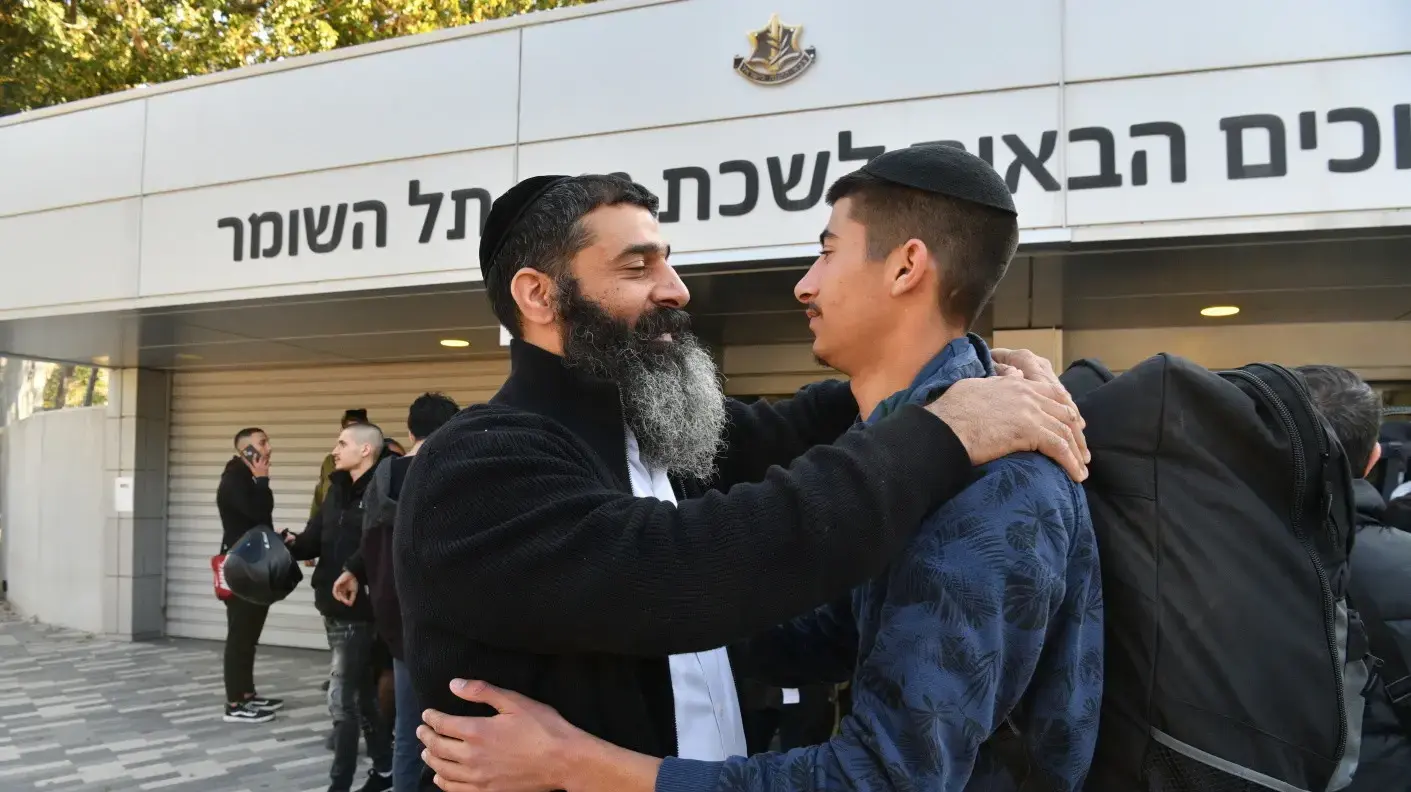 גיוס חרדים בלשכת הגיוס, בקו"ם תל השומר 31 בדצמבר 2023 גיוס חרדים בלשכת הגיוס, בקו"ם תל השומר 31 בדצמבר 2023