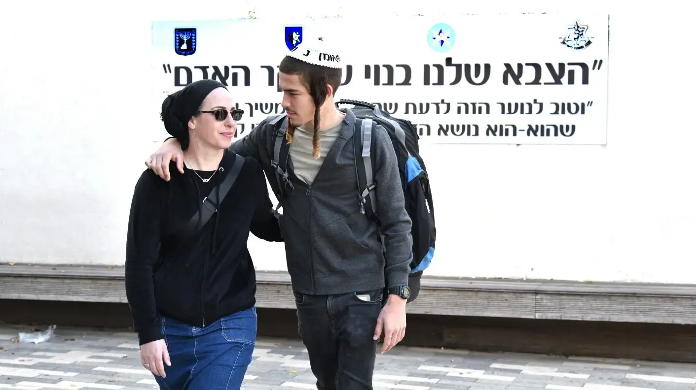 גיוס חרדים בלשכת הגיוס, בקו"ם תל השומר 31 בדצמבר 2023 גיוס חרדים בלשכת הגיוס, בקו"ם תל השומר 31 בדצמבר 2023