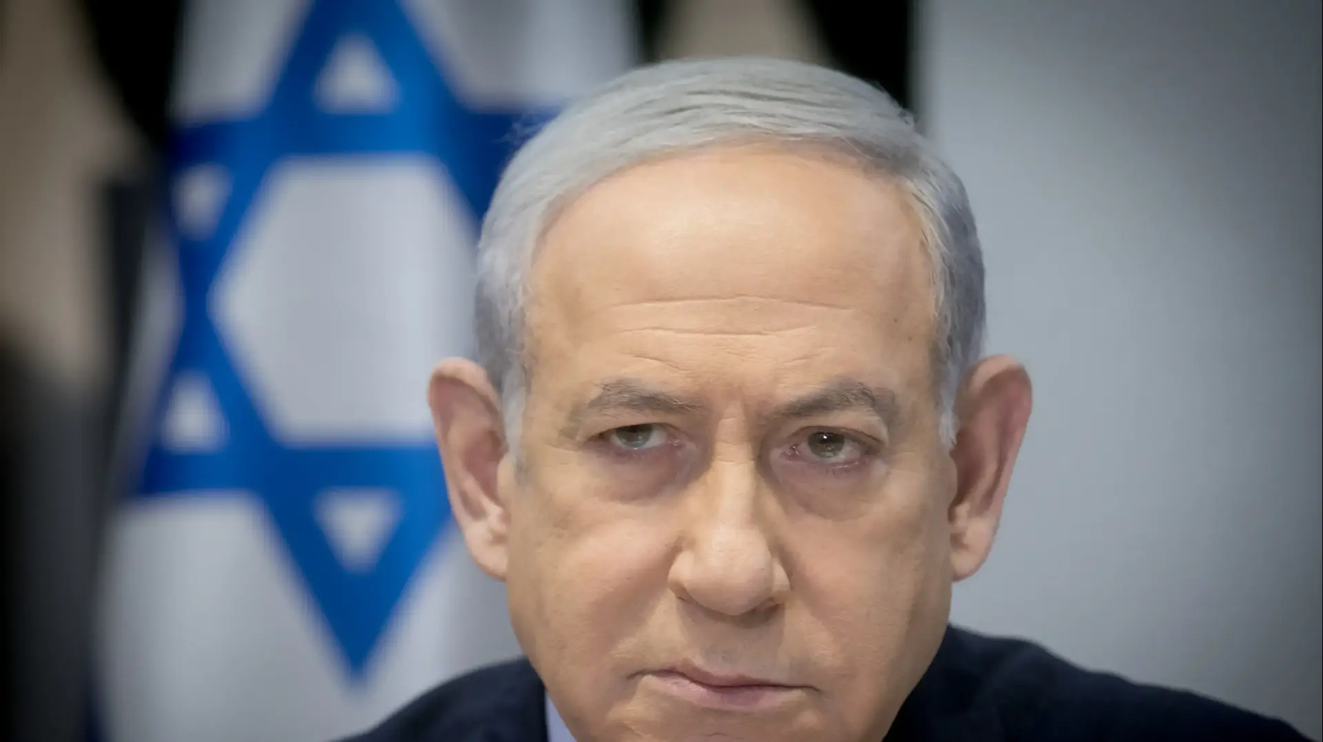 ראש הממשלה בנימין נתניהו בישיבת ממשלה, הקריה, תל אביב. 31 בדצמבר 2023 ראש הממשלה בנימין נתניהו בישיבת ממשלה, הקריה, תל אביב. 31 בדצמבר 2023