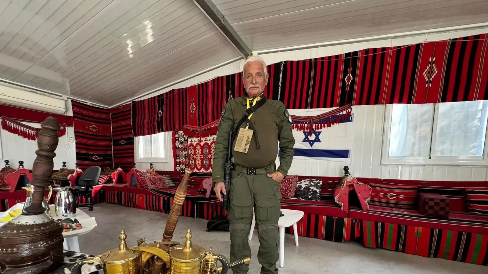 ״המילואימניק״ הקשיש בצה״ל, רס"מ סולימאן ג'ואמיס בן ה-94 מכפר זרזיר