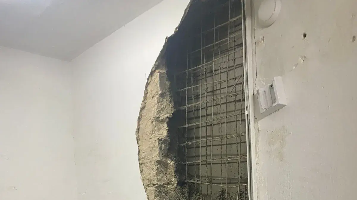 קריסת קיר בירושלים