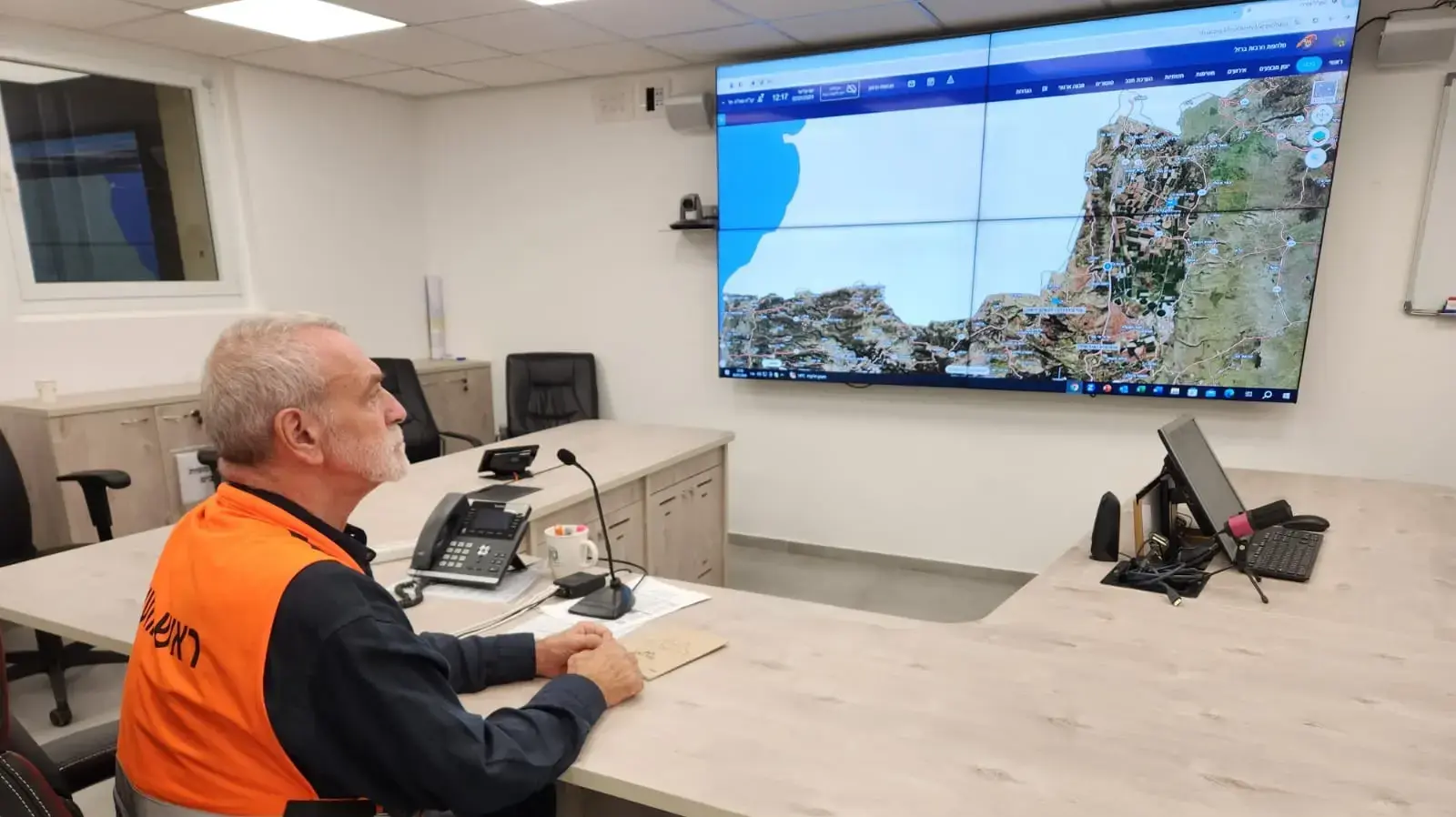 בני בן מובחר, ראש המועצה האזורית מבואות החרמון בחמ"ל המועצה