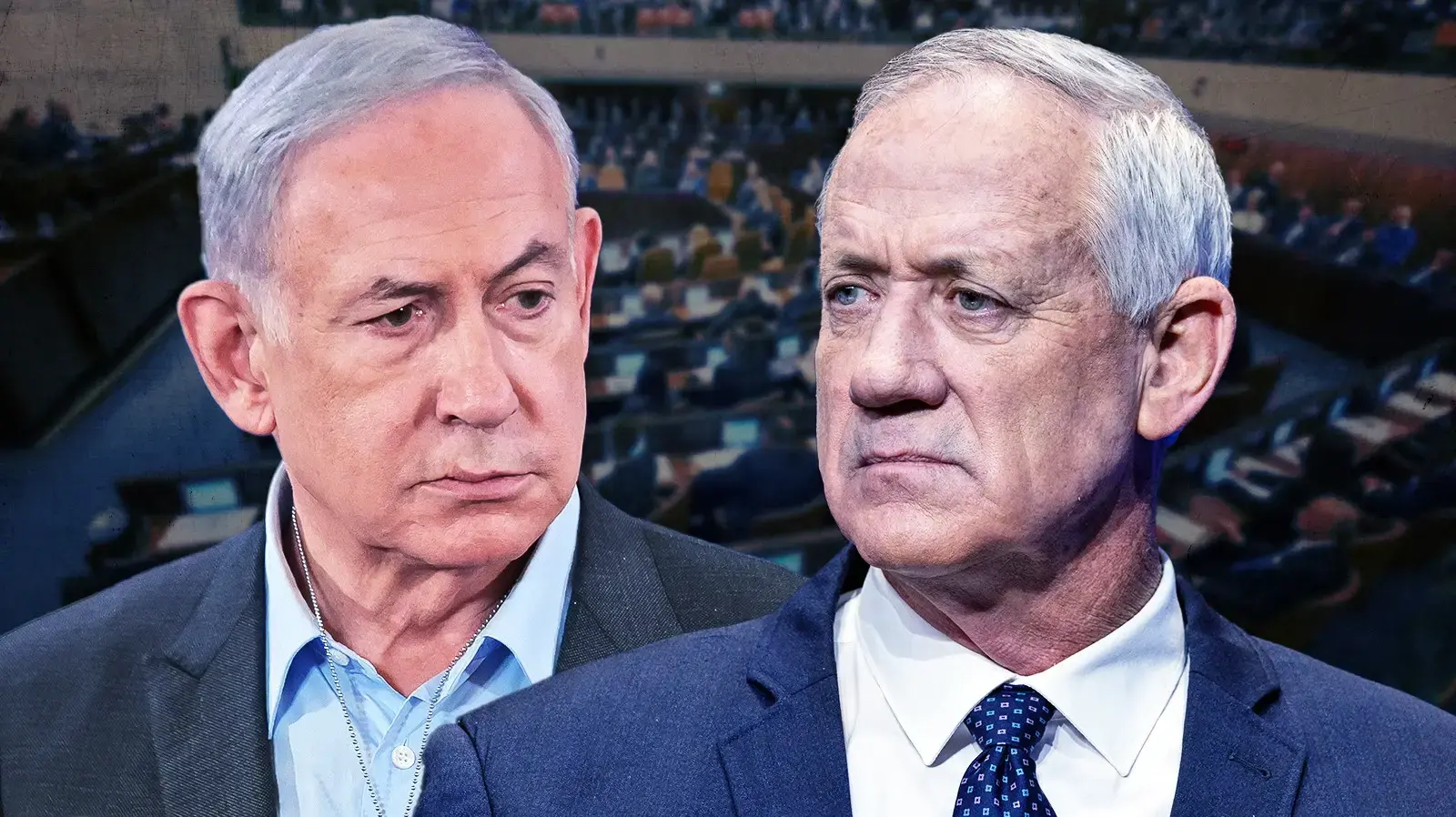 בנימין נתניהו, בני גנץ
