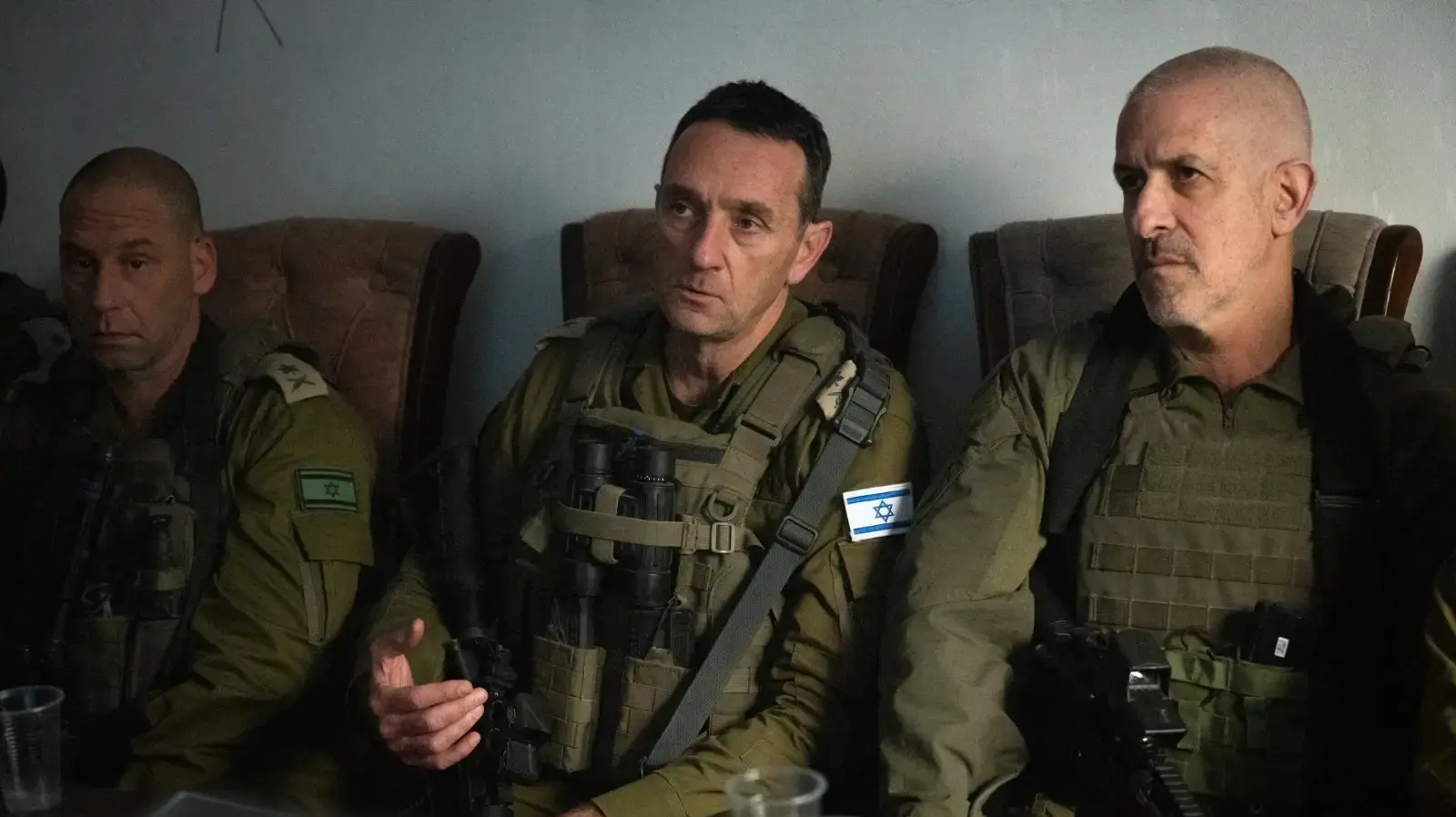 הרמטכ״ל וראש השב״כ במנהרות חמאס בחאן יונס