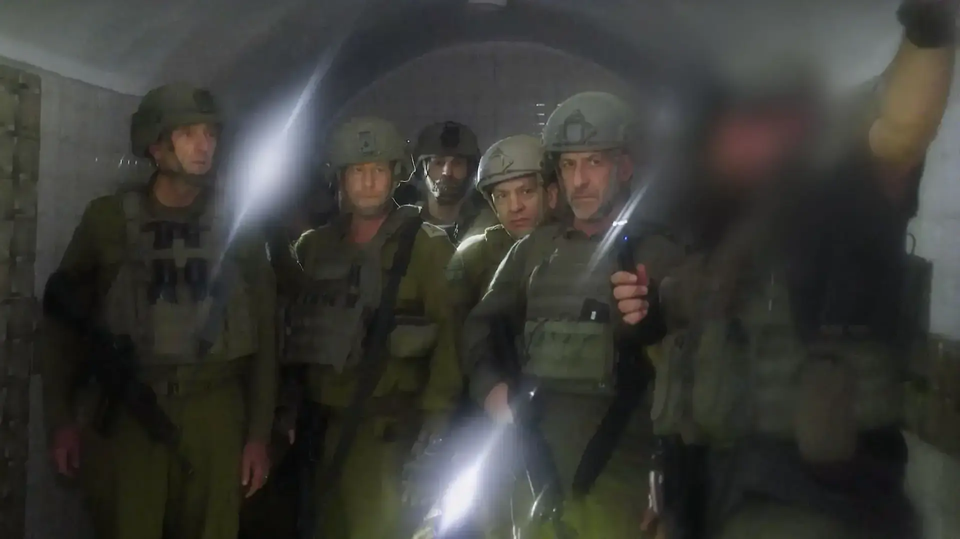 הרמטכ״ל וראש השב״כ במנהרות חמאס בחאן יונס
