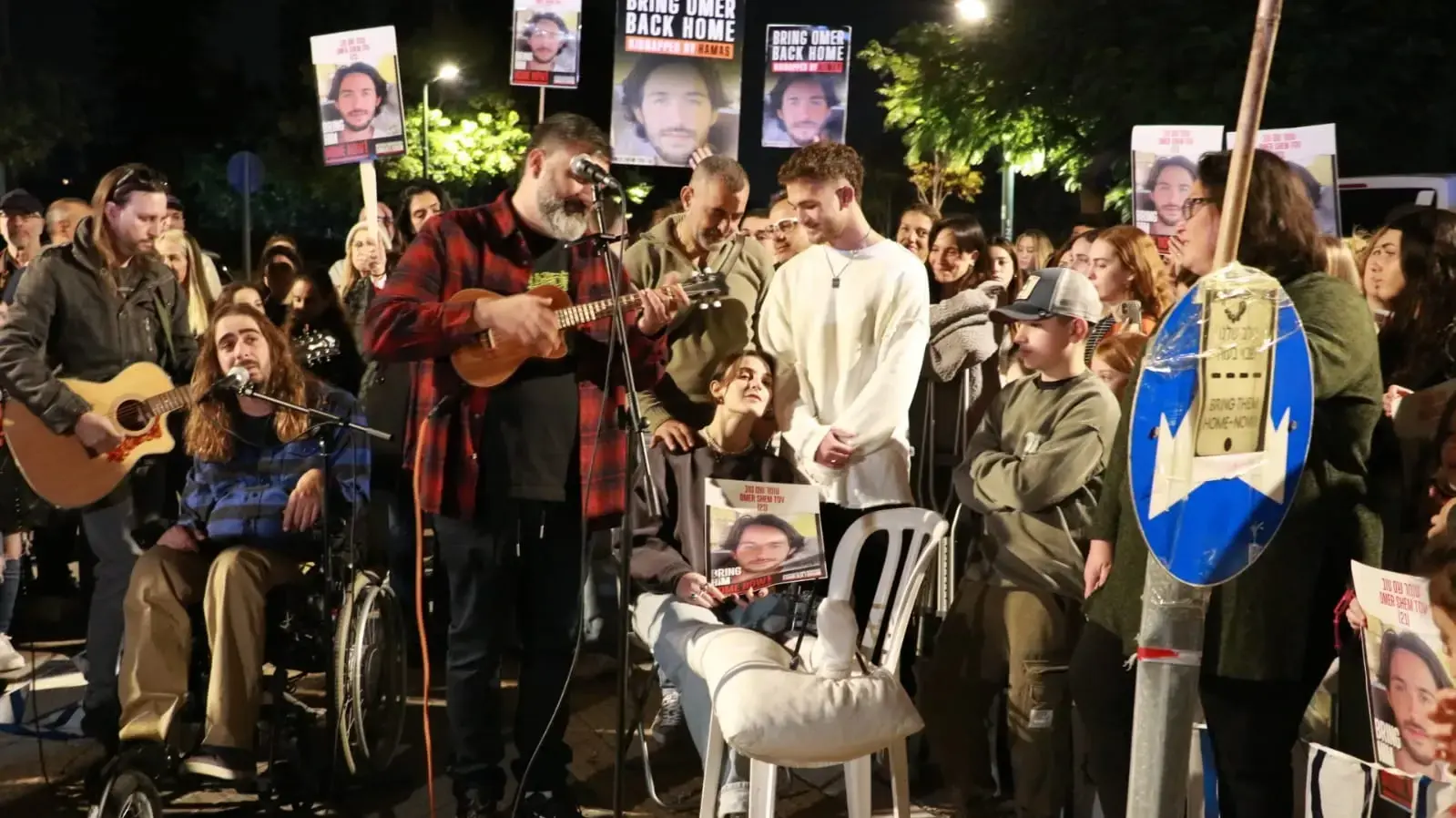 עצרת השבועית לשחרור החטופים בתל אביב 06 בינואר 2024 עצרת השבועית לשחרור החטופים בתל אביב 06 בינואר 2024