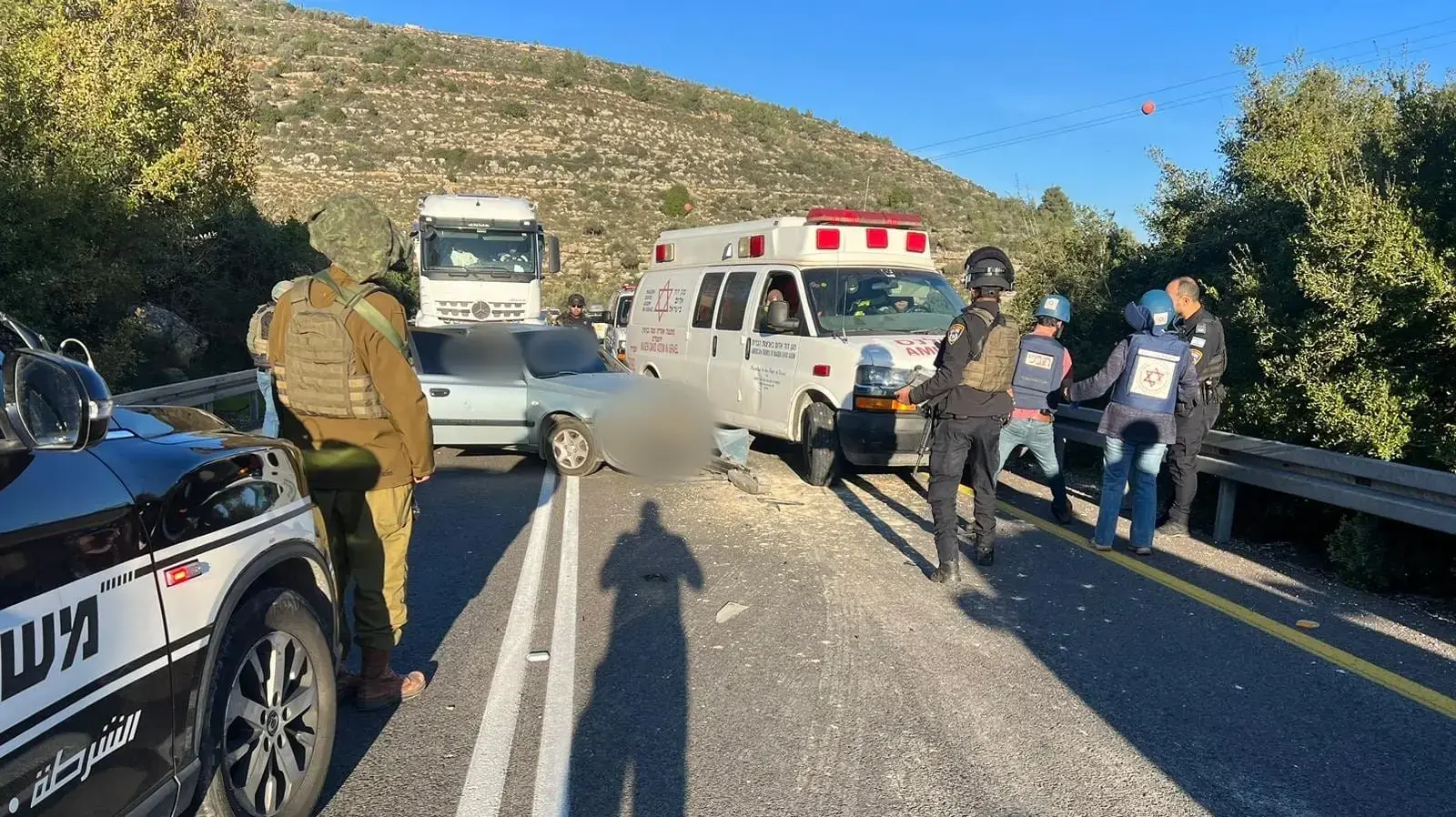 חשד לפיגוע ירי בבנימין: בן 30 נורה למוות ברכב חשד לפיגוע ירי בבנימין: בן 30 נורה למוות ברכב