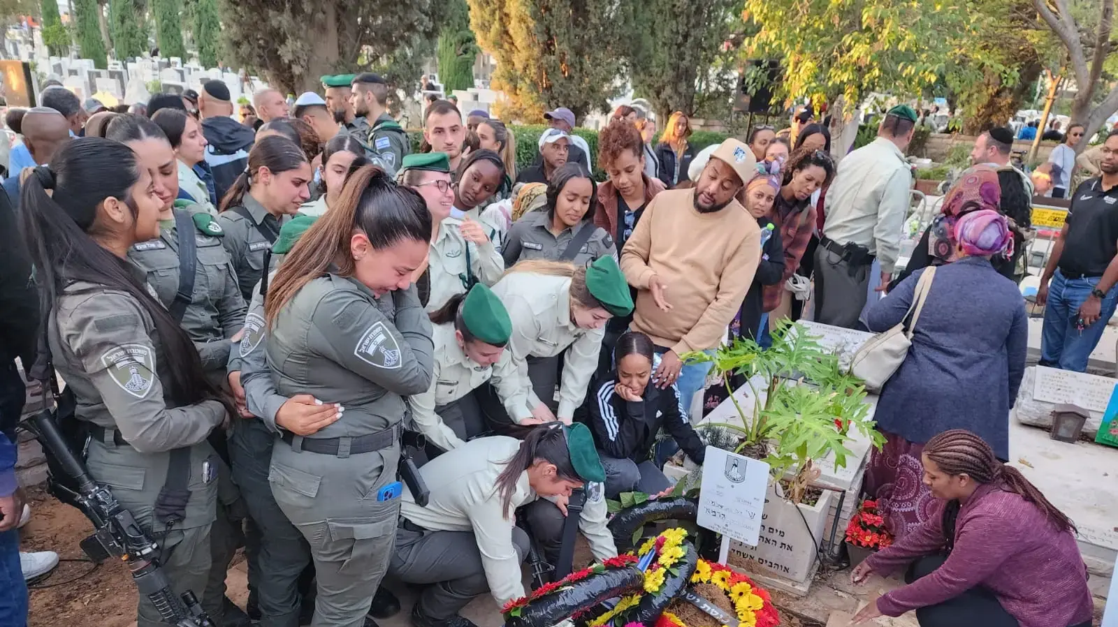 הלוויתה של לוחמת מג"ב שי גרמאי הלוויתה של לוחמת מג"ב שי גרמאי