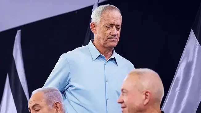 בנימין נתניהו, בני גנץ, יואב גלנט בנימין נתניהו, בני גנץ, יואב גלנט