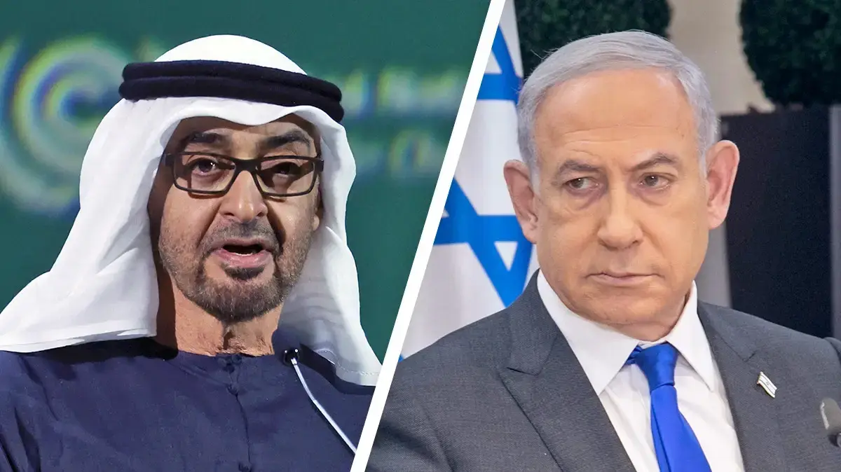 רה"מ בנימין נתניהו, שייח בן זאיד רה"מ בנימין נתניהו, שייח בן זאיד